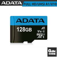 【最高22%回饋 5000點】ADATA 威剛 128GB 高速記憶卡 microSDXC【現貨】【GAME休閒館】IP0504