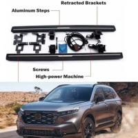 2Pcs Fit for Honda CRV CR-V 2023 2024 Deployable Electric Running Board Nerf Bar