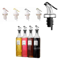 Sprayer Bottle Olive Wine Pourer Sauce Boat Nozzle Liquor Oil Dispenser ASB Lock Leak-Proof Plug Bottle Stopper Kitchen Tool
