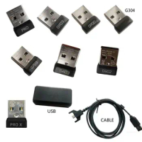2.4Ghz USB Wireless Dongle Receiver USB Adapter for Logitech G502 G603 G900 G903 G304 G703 GPW GPX Mouse Dropshipping
