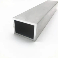 30mm*40mm*3mm square tube aluminum alloy hollow pipe rectangle straight duct vessel 100/200/300/400/500/550mm length