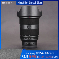 for Sony FE24-70 F2.8 GM II Lens Decal Skins SEL2470GM2 Lens Wrap Cover for Sony 2470gm2 Lens Premium Sticker 24 70 gm ii Skin