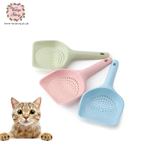 Sekop Serokan Box Pasir Kucing Pet Scoop Filter PP 25.7x12.9cm