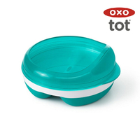 OXO tot 副食品分隔碗-靚藍綠 憨吉小舖
