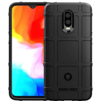 Shockproof Shield Cases for Oneplus 6T Full Protective Silicone Armor Cover for oneplus6t One Plus 6t Rubber Matte Phone Case
