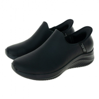 Skechers  Slip-Ins 瞬穿科技舒適科技 ULTRA FLEX 3.0 全黑 工作鞋 149593BBK