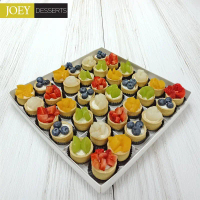{JOEY Dessert Platter} Party Box Assorted Fruits Mini Tarts |   Box of 36