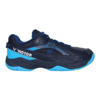 VICTOR 男專業羽球鞋-4E-訓練 運動 羽毛球 U型楦 寬楦 勝利 丈青藍紅白