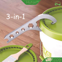 Alat Buka Tutup Ember Galon Kaleng Cat Can Opener 3-in-1
