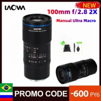 Venus Optics Laowa 100mm f/2.8 2X Manual Ultra Macro Aperture Camera Lens for Canon EF Pentax PK Nikon Lens pk Yongnuo YN35mm