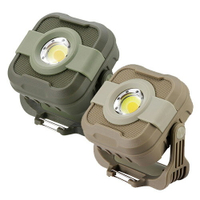 日本代購 CAPTAIN STAG 鹿牌 COB照明燈 強光 隨身 露營燈 工作燈 緊急照明 掛燈 USB充電 4種色溫