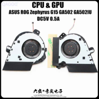 13NR03V0T020011 6033B0079901 FOR ASUS ROG Zephyrus G15 GA502 GA502IU CPU &amp; GPU COOLING FAN