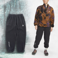 Nike 長褲 ACG Polartec Wolf Tree Pants 女款 黑 寬鬆 拉鍊口袋 直筒 縮口 CV0615-060