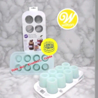 Wilton Round Shot Glass Silicone Mold, 8 cavity ( 0570-0118 )