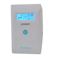 เครื่องสำรองไฟ LEONICS UPS รุ่น BLUE-800 800VA / 400W เครื่องปล่าวไม่รวมแบต มือสอง