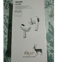WK A3 PRO 白鹿 系列真無線立體聲無線耳機 藍芽耳機 wkupin