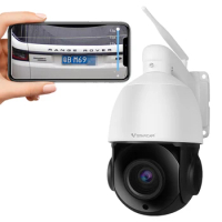 Vstarcam CS66Q-X18 4MP Smart Outdoor IP Camera 18X Optical Zoom Surveillance 360 Degree Protection WiFi PTZ Waterproof IP66