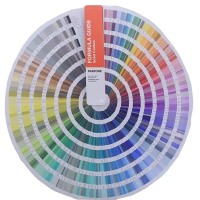 PANTONE PMS PANTONE การพิมพ์บัตรสีมาตรฐานสากล GP1601B สีชิปสี2390สี