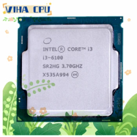 Intel Core i3-6100 i3 6100 3.7 GHz Dual-Core Quad-Thread 51W CPU Processor LGA 1151