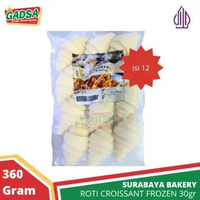 Croissant Dough Frozen isi 12 Roti Croissant 30 gram