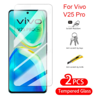 For Vivo V25 Pro 5G Screen Protector Tempered Glass Clear HD Flim Front Flim 9D Glass For Vivo V25 Pro 5G V25e T1 Pro 5G Vavo