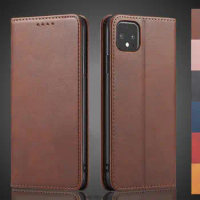 Magnetic attraction Leather Case for Google Pixel 4 XL XL4 / Pixel4 XL 6.3" Holster Flip Cover Case Wallet Bags Fundas Coque