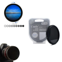 ND2-400 40.5 46 49 52 55 58 67 72 77 82mm Camera Adjustable Neutral Density Fader Variable filter ND Lens filter for Canon Sony