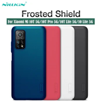 For Xiaomi Mi 10T 5G Mi10T Pro 5G Case Cover Nillkin Frosted Shield Hard PC Phone Protector Back Cover For Xiaomi Mi 10T Lite 5G