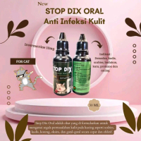 Stop dix 30 ml drop oral obat scabies kucing oral
