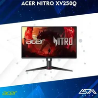ACER Nitro XV250Q F (25"/FHD/IPS/300Hz/1ms/HDMI/DP/Speaker/HDR10/Ergonomic/HDR10) Monitor XV250Q-F X