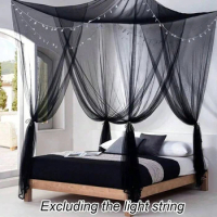 Sexy Mosquito Net for King Queen Home Single Bed Bed Square Full Canopy Prevent Outdoor Square Grace White Canopy Net