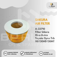 Filter Udara Saringan Hawa Sakura A-33710 Hino Dutro Toyota Dyna Trb 110 130HD 130HT Original