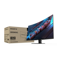 【GIGABYTE 技嘉】雷蛇白色有線電競滑鼠組★GS32QC 32型 165Hz HDR400電競螢幕(VA/31.5吋/165Hz/1ms/HDR/DP