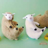 日本剃毛小羊外套YYOUMORE六甲山牧場玩偶安撫公仔綿羊毛絨玩具