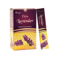 [綺異館] 印度香 薰衣草 15g 舒壓香 Aromatika Vedic Lavender Natural 精典款