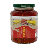 【池上鄉農會】蒜蓉朝天辣椒350g(辣椒醬)