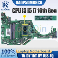 For HP 15-DY 15T-DY 15S-FQ Notebook Mainboard DA0P5DMB8C0 i3-1005G1 i5-1035G1 i7-1065G7 L71755-601 L71755-001 Laptop Motherboard