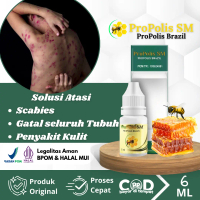 PROPOLIS SM - Untuk Gatal Scabies, Kudis, Gatal Bernanah, Penyakit Kulit Tubuh Original BPOM & Halal