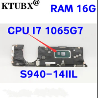 For lenovo ideapad Yoga S940-14IIL S940-14IIL laptop motherboard FRU:5B20S43048 with CPU I7-1065G7 RAM 16G 100% test work