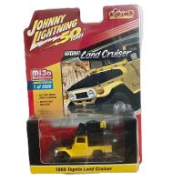JOHNNY LIGHTNING 1980 TOYOTA LAND CRUISER special edt 50th yellow #koleksi #diecast #mainan #offroad
