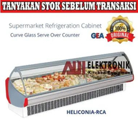 GEA HELICONIA RCA 125 / HELICONIA RCA 187 / HELICONIA RCA-250 / HELICONIA RCA 375 Curve Glass Serve