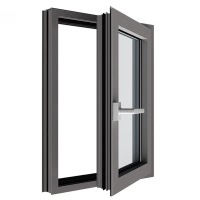 AS2047 Thomas Aluminum Swing Window Casement Window Aluminum Hinged Window Aluminum Window