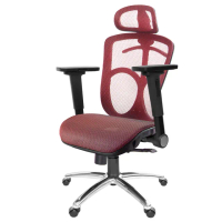 【GXG 吉加吉】高背全網 電腦椅 鋁腳/4D平面摺疊扶手(TW-091 LUA1H)