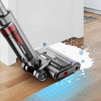 Suitable for Dyson Vacuum Cleaner Head, One-click Self-cleaning Electric Mop Head, V7 V8 V10 V11 Suction Mop Heads Accessories