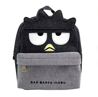 【震撼精品百貨】Bad Badtz-maru_酷企鵝~日本三麗鷗sanrio酷企鵝 牛仔帆布造型後背包*87518