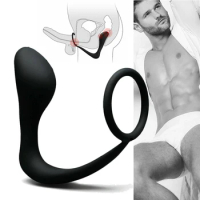 Male Anal Plug Prostate Massager Dildo Anus Penis Ring for Men