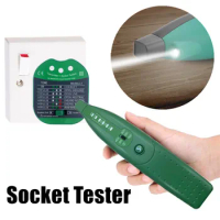 Automatic Circuit Breaker Finder Fuse Socket Tester EU US 220V 110V Specification With Flashlight Circuit Switch Tester