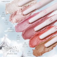 [เก็บเงินปลายทาง] MEILINDA Glassy Glow Shadow Stick MC3132 เมลินดา กลาสซี่ โกลว์ ชาโดว์ สติ๊ก