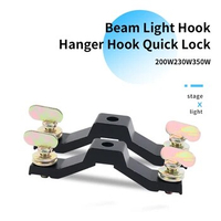 105mm Stage Light Hook Connector Omega Hang Clamp Bracket Beam Sharpy Fast Lock Holder For Moving Head 5R 7R 230W
