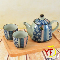 ★堯峰陶瓷★茶具系列 日式 梅花茶具組 茶杯 茶壺 單入